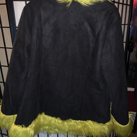 The Ragged Priest Warhol green fur jacket - Picture 6 of 6